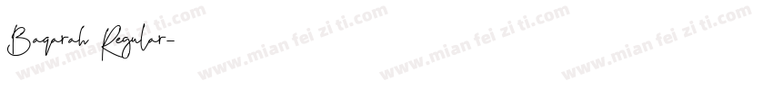 Baqarah Regular字体转换
